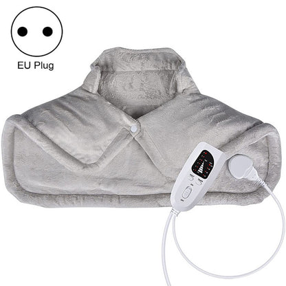 ผ้าคลุมไหล่อุ่นไฟฟ้าที่หลังและคอ, UK Plug (Creamy-white), EU Plug (Creamy-white), US Plug (Creamy-white), AU Plug (Creamy-white), UK Plug (Dark Gray), EU Plug (Dark Gray), AU Plug (Dark Gray)