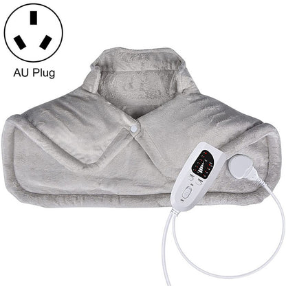 ผ้าคลุมไหล่อุ่นไฟฟ้าที่หลังและคอ, UK Plug (Creamy-white), EU Plug (Creamy-white), US Plug (Creamy-white), AU Plug (Creamy-white), UK Plug (Dark Gray), EU Plug (Dark Gray), AU Plug (Dark Gray)
