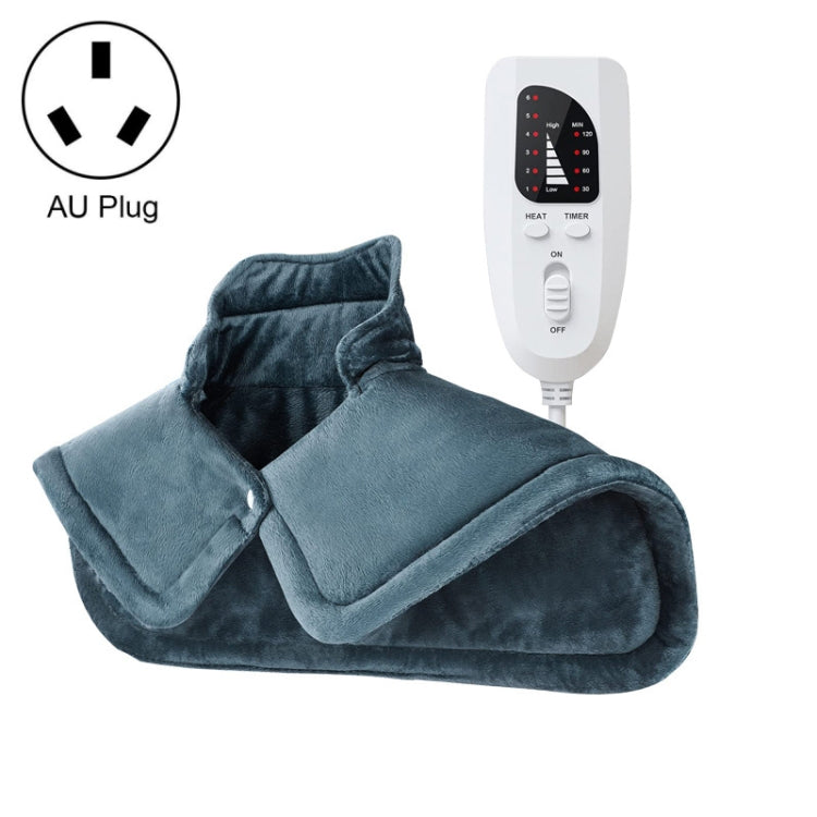 ผ้าคลุมไหล่อุ่นไฟฟ้าที่หลังและคอ, UK Plug (Creamy-white), EU Plug (Creamy-white), US Plug (Creamy-white), AU Plug (Creamy-white), UK Plug (Dark Gray), EU Plug (Dark Gray), AU Plug (Dark Gray)