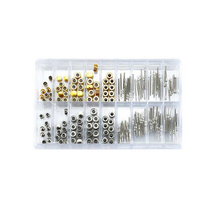 170 ชิ้น / กล่อง C012 Watch Accessories Epoxy Watch Crown and Stem Repair Parts, 170 PCS / Box C012