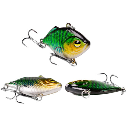 3 PCS PROBEROS DW1044 4.5cm/8.5g เหยื่อปลอม Iconic Plastic VIB Hard Bait, DW1044 A, DW1044 B, DW1044 C, DW1044 D, DW1044 E, DW1044 F, DW1044 G, DW1044 H