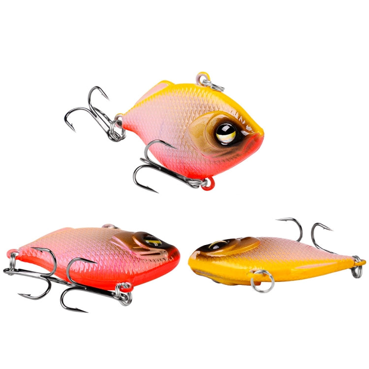 3 PCS PROBEROS DW1044 4.5cm/8.5g เหยื่อปลอม Iconic Plastic VIB Hard Bait, DW1044 A, DW1044 B, DW1044 C, DW1044 D, DW1044 E, DW1044 F, DW1044 G, DW1044 H