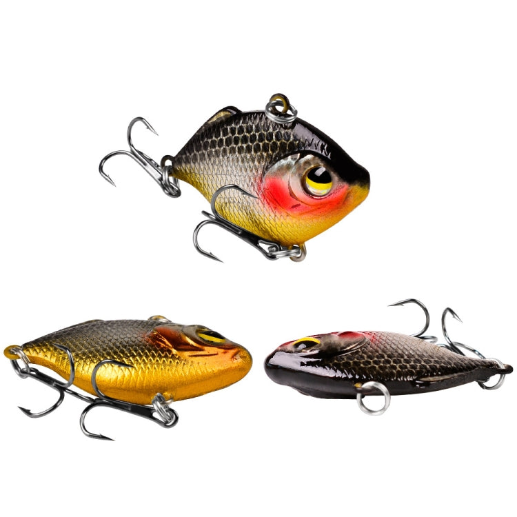 3 PCS PROBEROS DW1044 4.5cm/8.5g เหยื่อปลอม Iconic Plastic VIB Hard Bait, DW1044 A, DW1044 B, DW1044 C, DW1044 D, DW1044 E, DW1044 F, DW1044 G, DW1044 H