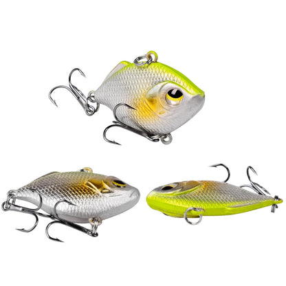 3 PCS PROBEROS DW1044 4.5cm/8.5g เหยื่อปลอม Iconic Plastic VIB Hard Bait, DW1044 A, DW1044 B, DW1044 C, DW1044 D, DW1044 E, DW1044 F, DW1044 G, DW1044 H