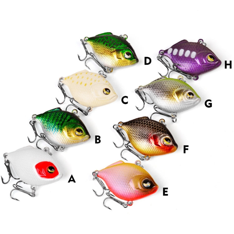 3 PCS PROBEROS DW1044 4.5cm/8.5g เหยื่อปลอม Iconic Plastic VIB Hard Bait, DW1044 A, DW1044 B, DW1044 C, DW1044 D, DW1044 E, DW1044 F, DW1044 G, DW1044 H