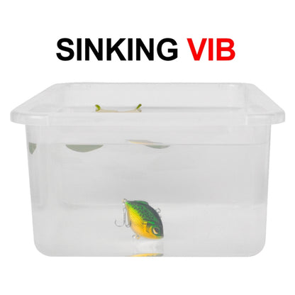 3 PCS PROBEROS DW1044 4.5cm/8.5g เหยื่อปลอม Iconic Plastic VIB Hard Bait, DW1044 A, DW1044 B, DW1044 C, DW1044 D, DW1044 E, DW1044 F, DW1044 G, DW1044 H