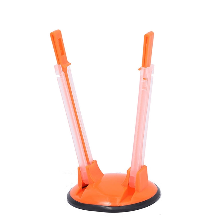 2 PCS Baggy Rack Holder For Food Prep Bag Plastic Freezer Bag Ziplock Bag Holder Stand, สีเขียว, สีน้ำเงิน, สีส้ม