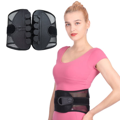 เข็มขัดพยุงเอวตาข่ายระบายอากาศปรับได้, S, M, L, XL, XXL