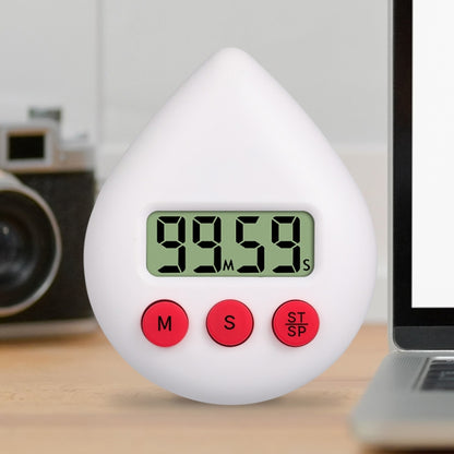 Water Drop Electronic Timer การแจ้งเตือนการเรียนรู้ของนักเรียน, สีขาว, สีดำ, สีส้ม, สีเขียว, สีน้ำเงิน, สีชมพูอ่อน, Yellow Green, สีเขียวอ่อน