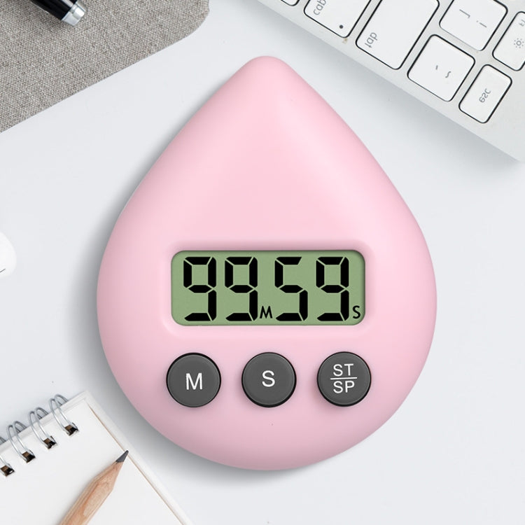 Water Drop Electronic Timer การแจ้งเตือนการเรียนรู้ของนักเรียน, สีขาว, สีดำ, สีส้ม, สีเขียว, สีน้ำเงิน, สีชมพูอ่อน, Yellow Green, สีเขียวอ่อน
