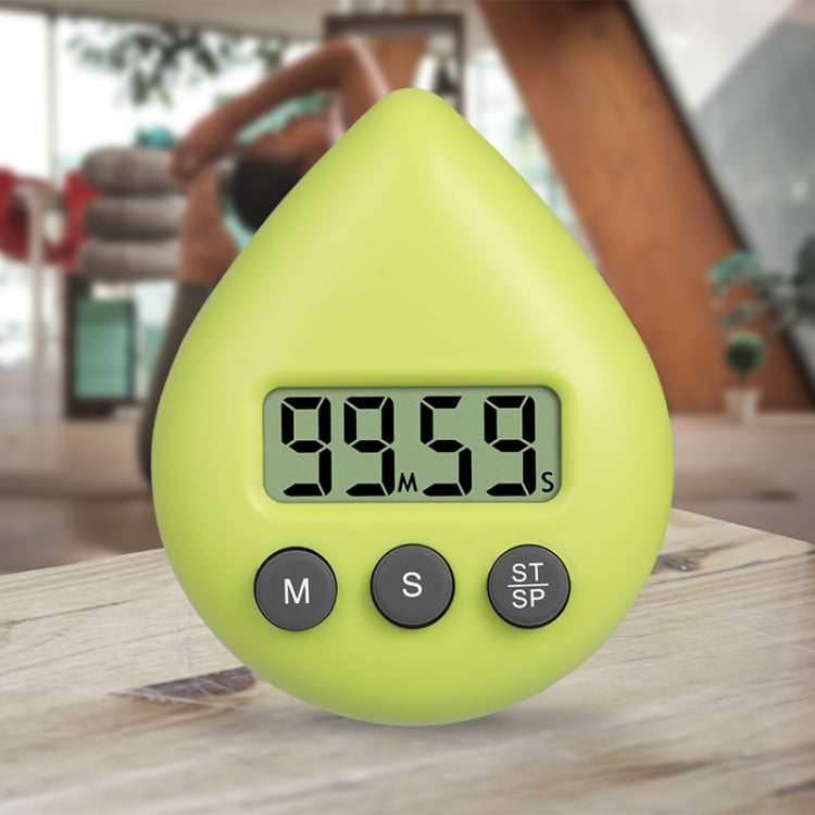 Water Drop Electronic Timer การแจ้งเตือนการเรียนรู้ของนักเรียน, สีขาว, สีดำ, สีส้ม, สีเขียว, สีน้ำเงิน, สีชมพูอ่อน, Yellow Green, สีเขียวอ่อน