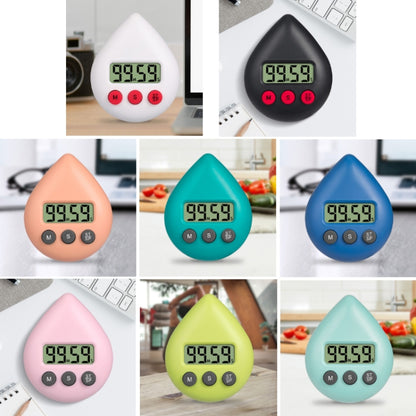 Water Drop Electronic Timer การแจ้งเตือนการเรียนรู้ของนักเรียน, สีขาว, สีดำ, สีส้ม, สีเขียว, สีน้ำเงิน, สีชมพูอ่อน, Yellow Green, สีเขียวอ่อน