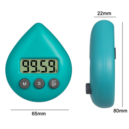 Water Drop Electronic Timer การแจ้งเตือนการเรียนรู้ของนักเรียน, สีขาว, สีดำ, สีส้ม, สีเขียว, สีน้ำเงิน, สีชมพูอ่อน, Yellow Green, สีเขียวอ่อน