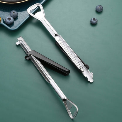 2 PCS 2 in 1 ที่เปิดกระป๋องแบบยืดหดได้ที่เปิดขวดเบียร์, Retractable Can Opener