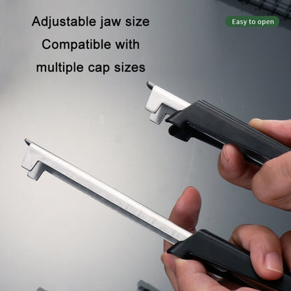2 PCS 2 in 1 ที่เปิดกระป๋องแบบยืดหดได้ที่เปิดขวดเบียร์, Retractable Can Opener