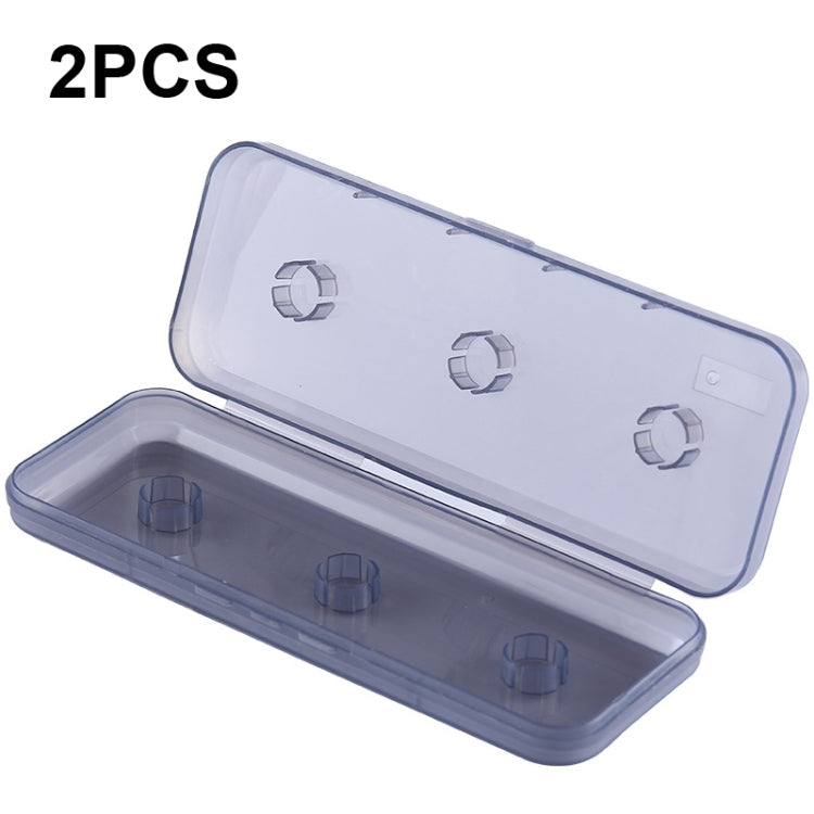 2 PCS สายตกปลาที่สะดวก Main Line Box อุปกรณ์ตกปลาสไตล์:, 2 Axle Box Without Axle, 2 Axle Box With Foam Axle, 4 Axle Box Without Axle, 4 Axle Box With Foam Axle, 6 Axle Box Without Axle, 6 Axle Box With Foam Axle