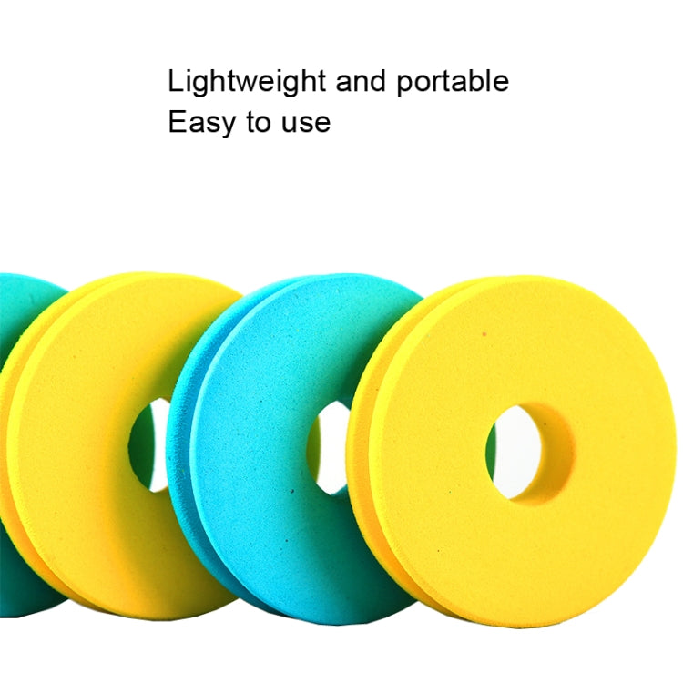 100 PCS ZX07 Foam Main Spool Reinforced Reel อุปกรณ์ตกปลา, Foam Main Spool Blue, Foam Main Spool Yellow