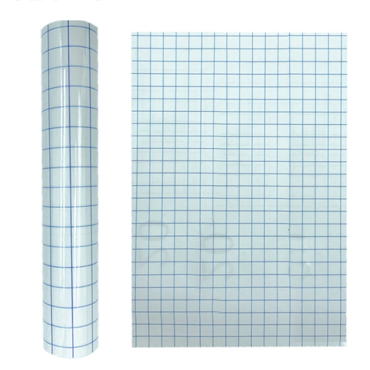 ฟิล์มถ่ายโอนตำแหน่ง PVC ไวนิลแบบติดด้วยตนเองที่ชัดเจน Lattice, 2 PCS 30cm x 100cm, 30cm x 500cm