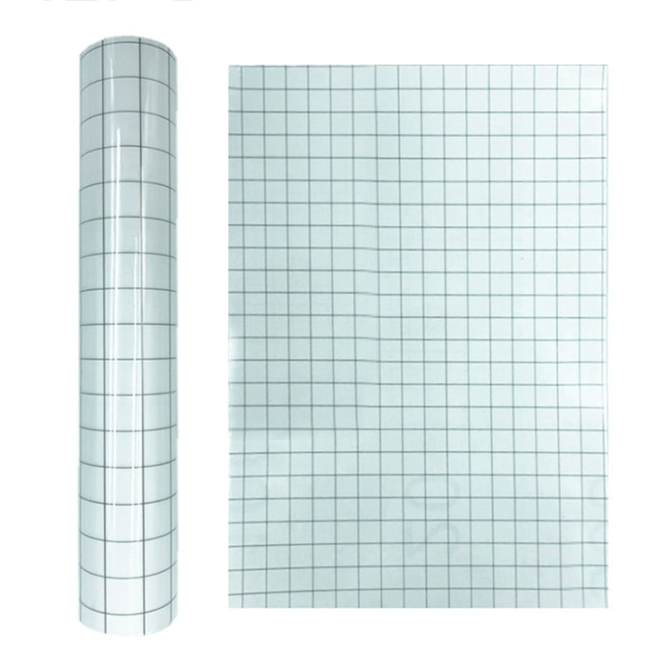 ฟิล์มถ่ายโอนตำแหน่ง PVC ไวนิลแบบติดด้วยตนเองที่ชัดเจน Lattice, 2 PCS 30cm x 100cm, 30cm x 500cm