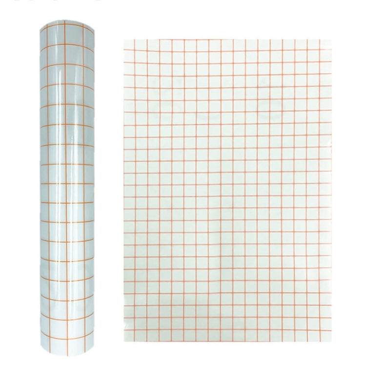 ฟิล์มถ่ายโอนตำแหน่ง PVC ไวนิลแบบติดด้วยตนเองที่ชัดเจน Lattice, 2 PCS 30cm x 100cm, 30cm x 500cm
