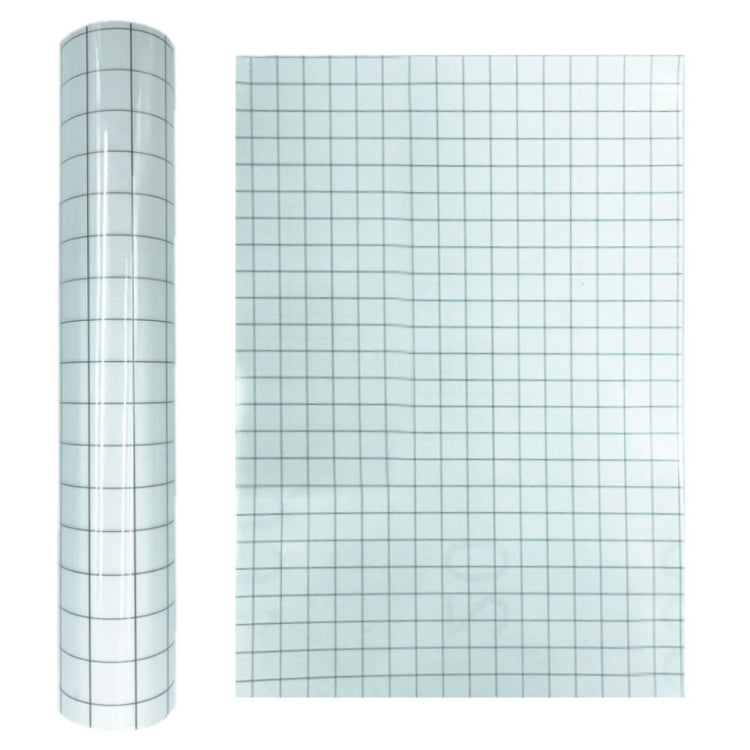 ฟิล์มถ่ายโอนตำแหน่ง PVC ไวนิลแบบติดด้วยตนเองที่ชัดเจน Lattice, 2 PCS 30cm x 100cm, 30cm x 500cm