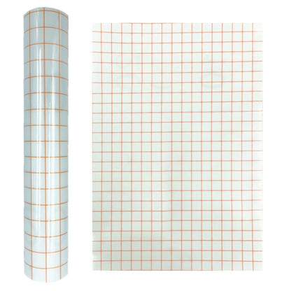 ฟิล์มถ่ายโอนตำแหน่ง PVC ไวนิลแบบติดด้วยตนเองที่ชัดเจน Lattice, 2 PCS 30cm x 100cm, 30cm x 500cm