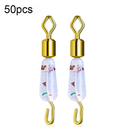 100 PCS HS-052 ตัวเชื่อมต่อวงแหวนซิลิโคนรูปแปด, Small, Medium, Large