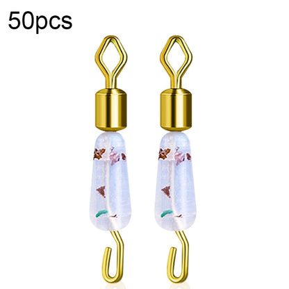 100 PCS HS-052 ตัวเชื่อมต่อวงแหวนซิลิโคนรูปแปด, Small, Medium, Large