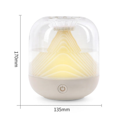 FX-039 USB ชาร์จความชื้นแสงโดยรอบภูเขามินิความชื้นไร้สาย, สีเขียว, สีขาว, สีไวน์แดง