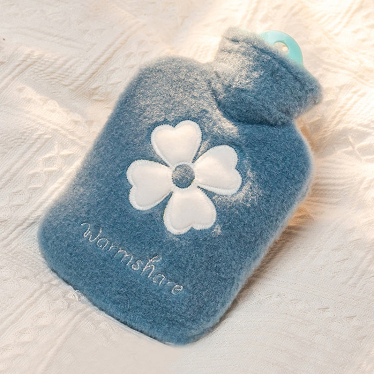 กระเป๋าน้ำร้อนขนาดเล็กแบบพกพาการ์ตูน Plush Water Jection, 500ML Pink, 500ML Blue, 1000ML Blue, 1000ML Green, 1000ML Mint Green, 1000ML Insert Yellow, 1000ML Insert Green