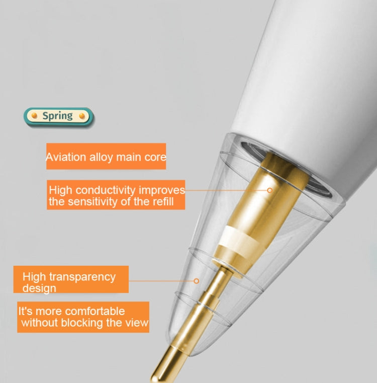 สำหรับ Apple Pencil 1/2 Transparent Replacement Pen Tip Transform Nib สไตล์:, 5.0 Golden Needle, 6.0 Golden Needle, 7.0 Golden Needle, 5.0 Silver Needle, 6.0 Silver Needle, 7.0 Silver Needle