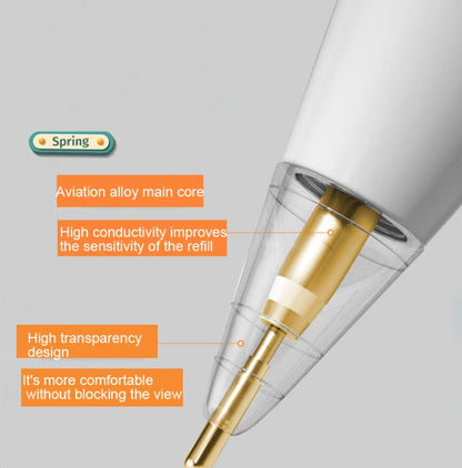 สำหรับ Apple Pencil 1/2 Transparent Replacement Pen Tip Transform Nib สไตล์:, 5.0 Golden Needle, 6.0 Golden Needle, 7.0 Golden Needle, 5.0 Silver Needle, 6.0 Silver Needle, 7.0 Silver Needle