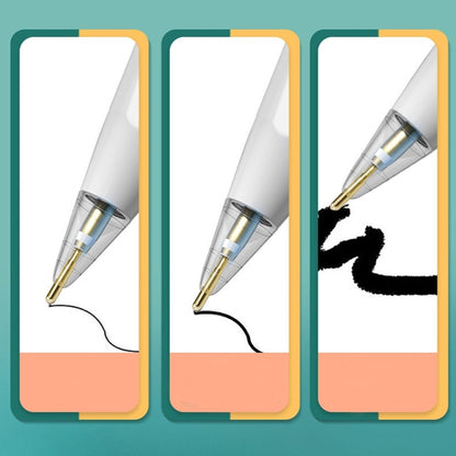 สำหรับ Apple Pencil 1/2 Transparent Replacement Pen Tip Transform Nib สไตล์:, 5.0 Golden Needle, 6.0 Golden Needle, 7.0 Golden Needle, 5.0 Silver Needle, 6.0 Silver Needle, 7.0 Silver Needle