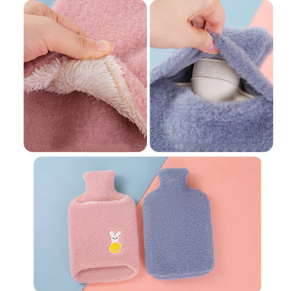 ถุงน้ำร้อนยางหุ้มผ้าที่ถอดออกได้สามารถแทรกแซงได้, Gray Clouds 1000ML