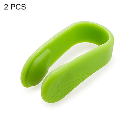 Tiger Gripper Hukou Acupoint Massager 2 ชิ้น, สีเขียว, สีดำ