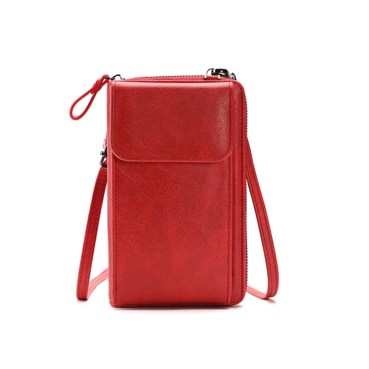 Lady Purse Shoulder Crossbody Bag กระเป๋าใส่โทรศัพท์มือถืออเนกประสงค์, Style 1 Red, Style 1 Blue, Style 1 Black, Style 1 Brown, Style 1 Beige