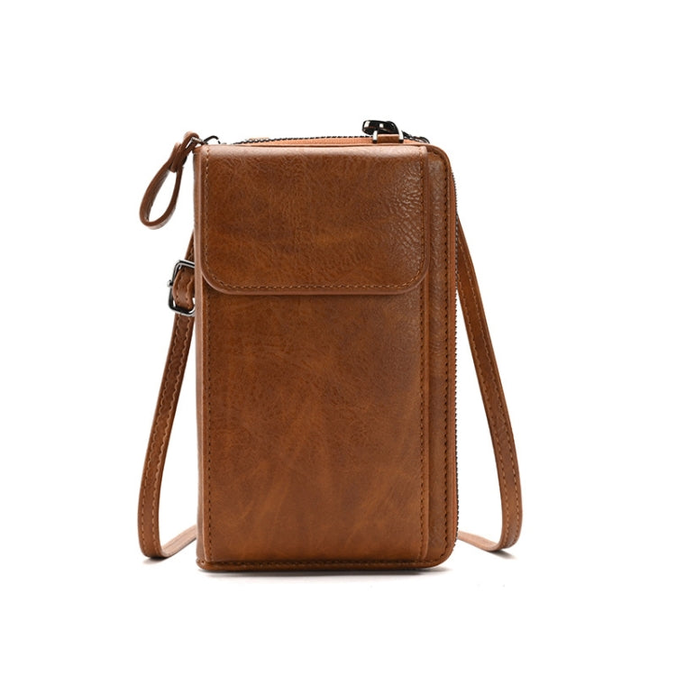 Lady Purse Shoulder Crossbody Bag กระเป๋าใส่โทรศัพท์มือถืออเนกประสงค์, Style 1 Red, Style 1 Blue, Style 1 Black, Style 1 Brown, Style 1 Beige