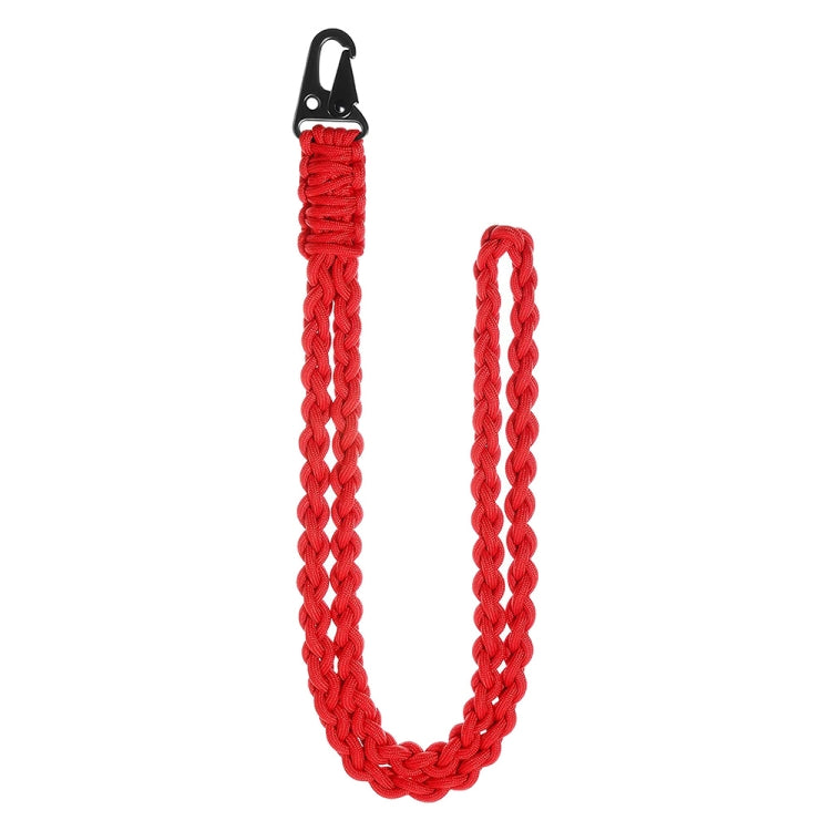 QD-258 หัวเข็มขัดโลหะทอมือแบบมัลติฟังก์ชั่นกลางแจ้ง Paratroopers Ropes Lanyard, QD-258 Paratroopers Ropes(Red), QD-258 Paratroopers Ropes(Black), QD-258 Paratroopers Ropes(Dark Blue)