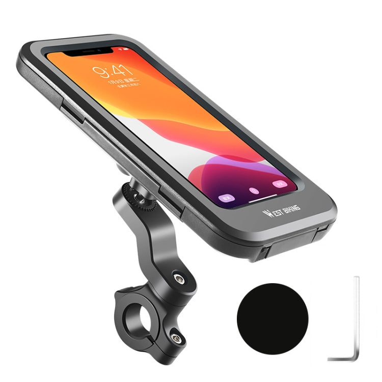 WEST BIKING ขายึดโทรศัพท์กันน้ำและกันกระแทกสำหรับจักรยาน, สไตล์:, Handlebar