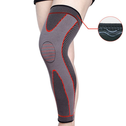 แผ่นรองเข่าแบบขยายสำหรับกีฬาขี่ม้าถักไนลอน, XL, XXL