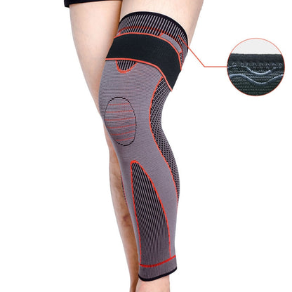 แผ่นรองเข่าแบบขยายสำหรับกีฬาขี่ม้าถักไนลอน, XL, XXL