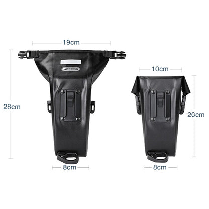 Rhinowalk X20516 1.2L กระเป๋าติดท้ายจักรยานกันน้ำแบบติดตั้งเครื่องมือสามมิติฟรี, X20516 1.2L