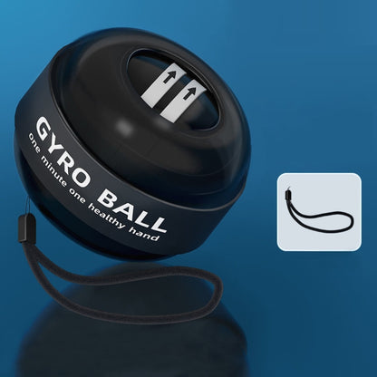 Magnetic Wrist Ball Gyro Training Decompression Fitness Device, สี:, All Black, Black, Red, Blue, Black With Light, Red With Light, Blue With Light, Metal With Light, Six Color Flash