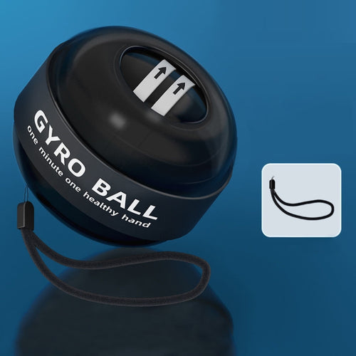 Magnetic Wrist Ball Gyro Training Decompression Fitness Device, สี:, All Black, Black, Red, Blue, Black With Light, Red With Light, Blue With Light, Metal With Light, Six Color Flash