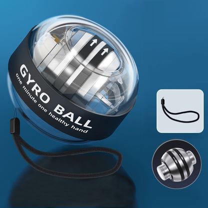 Magnetic Wrist Ball Gyro Training Decompression Fitness Device, สี:, All Black, Black, Red, Blue, Black With Light, Red With Light, Blue With Light, Metal With Light, Six Color Flash