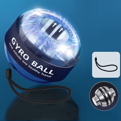 Magnetic Wrist Ball Gyro Training Decompression Fitness Device, สี:, All Black, Black, Red, Blue, Black With Light, Red With Light, Blue With Light, Metal With Light, Six Color Flash
