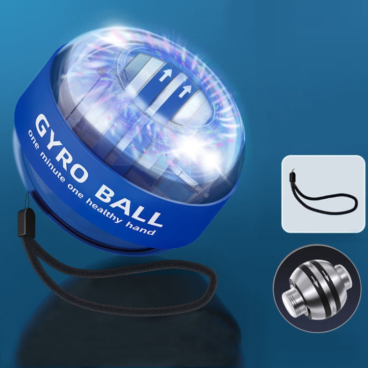 Magnetic Wrist Ball Gyro Training Decompression Fitness Device, สี:, All Black, Black, Red, Blue, Black With Light, Red With Light, Blue With Light, Metal With Light, Six Color Flash