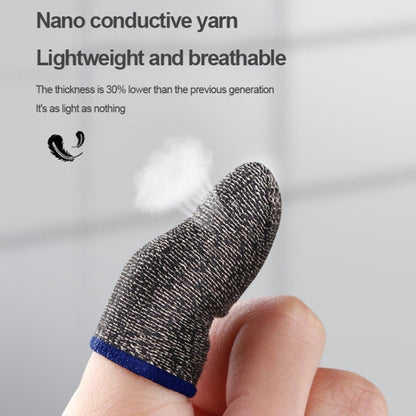 ถุงมือนิ้วเล่นเกม 15 คู่ 18 เข็มถุงมือกันเหงื่อและกันลื่นสี:, Silver Fibre Blue Trim, Silver Fibre Red Trim