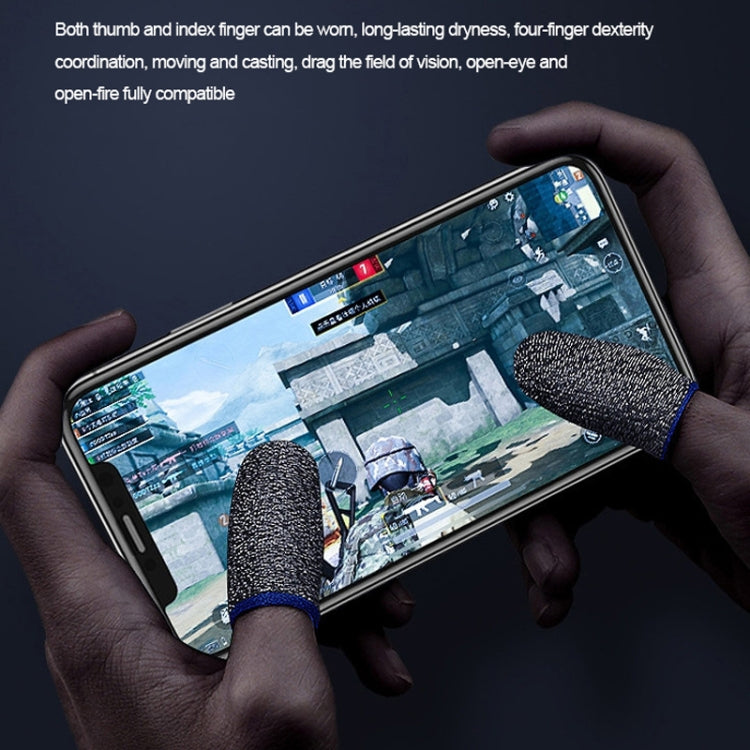 ถุงมือนิ้วเล่นเกม 15 คู่ 18 เข็มถุงมือกันเหงื่อและกันลื่นสี:, Silver Fibre Blue Trim, Silver Fibre Red Trim