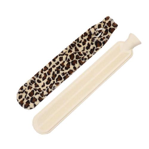 ถุงยางใส่น้ำร้อนอเนกประสงค์แถบยาว 2 ลิตร Spec: Beige Leopard, Beige Leopard